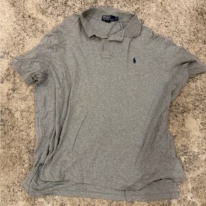 Polo by Ralph Lauren Men's Heather Gray Polo Shirt